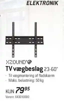 Thansen Xzound TV-vægbeslag 23-60 tilbud