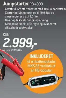 Thansen Jumpstarter RB 4000 tilbud