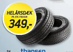Thansen HELÅRSDÆK tilbud