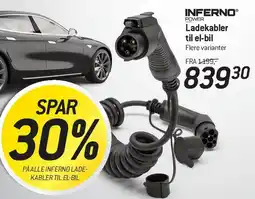 Thansen Ladekabler til el-bil tilbud