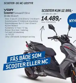 Thansen VGA Scooter Formula EFI 50 cc tilbud