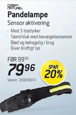 Thansen Pandelampe (Sensor aktivering) tilbud