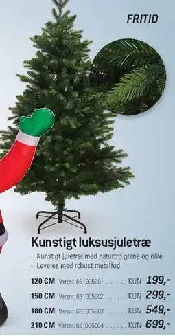 Thansen Kunstigt luksusjuletræ tilbud