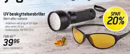 Thansen UV beskyttelsesbriller tilbud