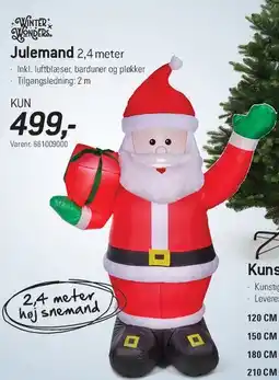 Thansen Julemand 2,4 meter tilbud