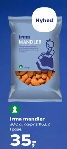 SuperBrugsen Irma mandler tilbud