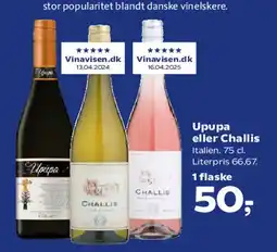 SuperBrugsen Upupa eller Challis tilbud