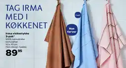 SuperBrugsen Irma viskestykke 3-pak tilbud