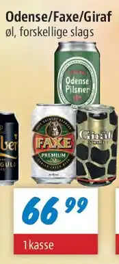 zur Krone Odense / Faxe / Giraf tilbud
