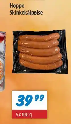 zur Krone Hoppe Skinkepølse tilbud