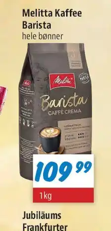 zur Krone Melitta Kaffe Barista tilbud