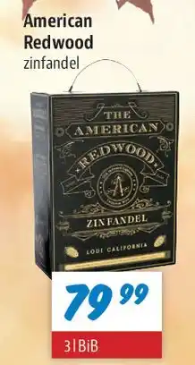 zur Krone American Redwood Zinfandel tilbud