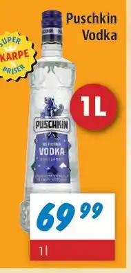 zur Krone Puschkin Vodka 1L tilbud