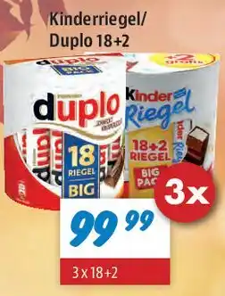 zur Krone Kinder Riegel / Duplo 18+2 tilbud