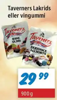 zur Krone Taveners Lakrids / Vingummi tilbud