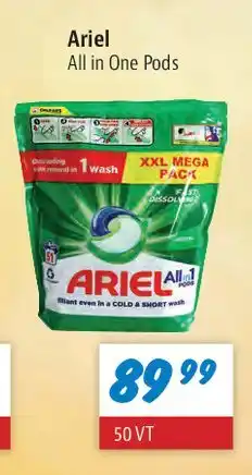 zur Krone Ariel All in One Pods - XXL Mega Pack tilbud