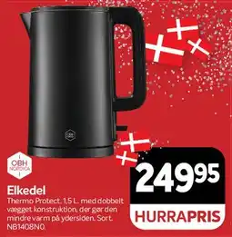 Din Isenkræmmer Elkedel (thermo) tilbud