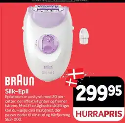 Din Isenkræmmer Braun Silk-épil tilbud