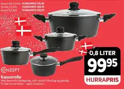 Din Isenkræmmer Kasserolle 0,8 liter tilbud