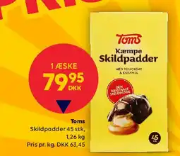 BorderShop Toms Kæmpe Skildpadder tilbud