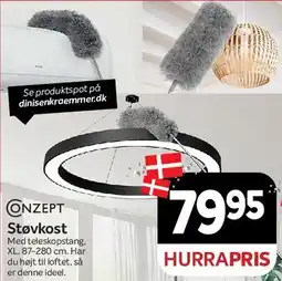 Din Isenkræmmer Støvkost (stor) tilbud