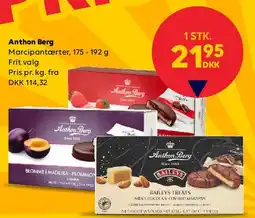 BorderShop Anthon Berg marcipan og chokolade tilbud