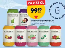 BorderShop Rekorderlig 24 x 33 CL tilbud