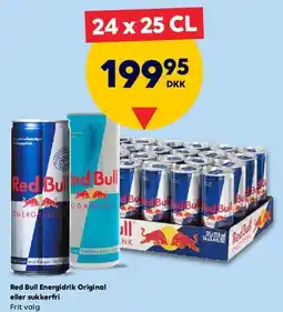 BorderShop Red Bull Energidrik (24 x 25 CL) tilbud
