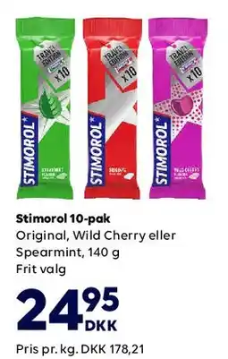 BorderShop Stimorol 10-pak tilbud