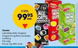 BorderShop Cloetta - 3 stk. tilbud