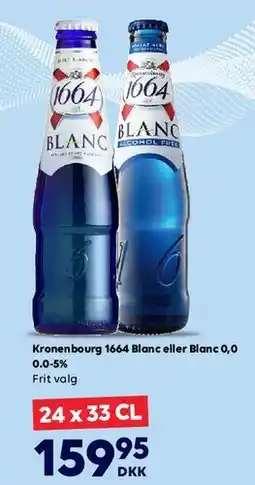 BorderShop Kronenbourg 1664 Blanc (eller Blanc 0,0) tilbud