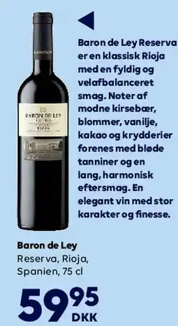BorderShop Baron de Ley Reserva tilbud