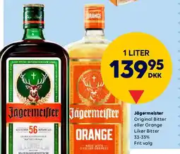 BorderShop Jägermeister 1 liter tilbud