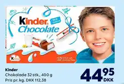 BorderShop Kinder Chocolate tilbud