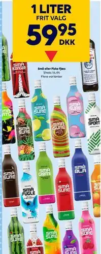 BorderShop Små (assorted flavored bottles) tilbud
