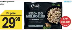 ABC Lavpris Mou Kød- og Melboller tilbud