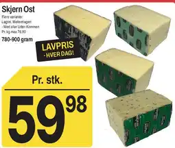 ABC Lavpris Skjern Ost tilbud