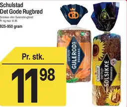 ABC Lavpris Schulstad Det Gode Rugbrød tilbud