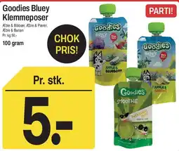 ABC Lavpris Goodies Bluey - Klemmeposer tilbud