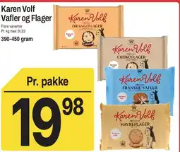 ABC Lavpris Karen Volf - Vafler og Flager tilbud