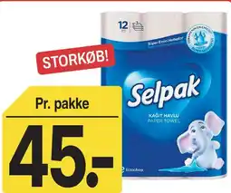 ABC Lavpris Selpak køkkenruller tilbud