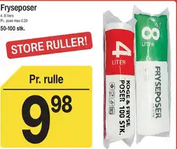 ABC Lavpris Fryseposer tilbud
