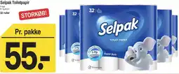 ABC Lavpris Selpak toiletpapir tilbud