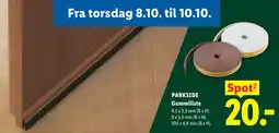 Lidl Parkside Gummiliste tilbud
