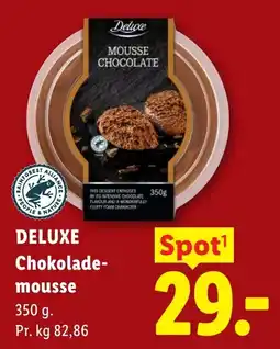 Lidl Deluxe Chokolademousse tilbud