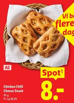 Lidl AI Chicken Chili Cheese Snack tilbud