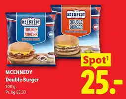 Lidl Mcennedy Double Burger tilbud