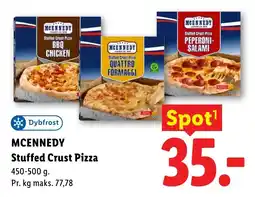 Lidl Mcennedy Stuffed Crust Pizza tilbud