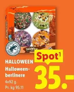 Lidl Halloween berlinere tilbud