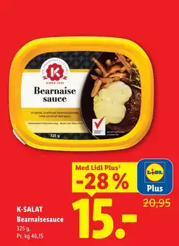 Lidl K-SALAT Bearnaisesauce tilbud